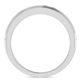 Photo of Effie 1/2 ct tw. Lab Grown Diamonds Mens Band 10K White Gold [BT1662WM]