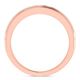 Photo of Effie 1 ct tw. Lab Grown Diamond Same Sex Mens Band Set 14K Rose Gold [BT1662RM]