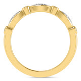 Photo of Effie 1/6 ct tw. Lab Grown Diamond Ladies Band 10K Yellow Gold [BT1662YL]