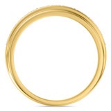 Photo of Poul 3/4 ct tw. Lab Grown Diamond Same Sex Mens Band Set 10K Yellow Gold [BT1670YM]