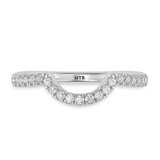 Photo of Ergo 1/4 ct tw. Lab Grown Diamond Ladies Band 14K White Gold [BT1684WL]