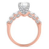 Photo of Clarus 2 1/2 ct tw. Lab Grown Diamond Round Solitaire Engagement Ring 10K Rose Gold [BT1660RE-L145]