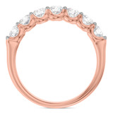 Photo of Clarus 1 7/8 ct tw. Lab Grown Diamond Same Sex Ladies Band Set 14K Rose Gold [BT1660RL]