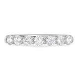 Photo of Clarus 1 7/8 ct tw. Lab Grown Diamond Same Sex Ladies Band Set 10K White Gold [BT1660WL]