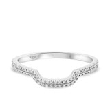 Photo of Kai 3/8 ct tw. Diamond Same Sex Ladies Band Set 14K White Gold [BT483WL]