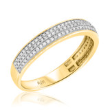 Photo of Kai 1 1/2 ct tw. Diamond Fancy Cluster Trio Set 10K Yellow Gold [BT483YM]