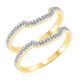 Photo of Kai 3/8 ct tw. Diamond Same Sex Ladies Band Set 14K Yellow Gold [WL483Y]
