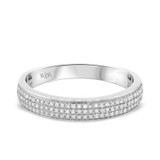 Photo of Kai 1 1/7 ct tw. Diamond Same Sex Mens Band Set 14K White Gold [BT483WM]