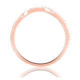 Photo of Kai 7/8 CT. T.W. Diamond Fancy Cluster Bridal Set 10K Rose Gold [BT483RL]