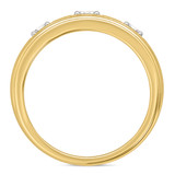 Photo of Nino 1/2 ct tw. Lab Grown Diamonds Mens Band 10K Yellow Gold [BT1680YM]