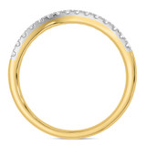 Photo of Nino 7/8 ct tw. Lab Grown Diamond Wedding Band Set 10K Yellow Gold [BT1680YL]