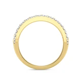Photo of Santiago 1/4 ct tw. Lab Grown Diamond Ladies Band 10K Yellow Gold [BT1964YL]