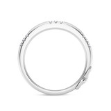 Photo of Jose 1/10 ct tw. Lab Grown Diamond Ladies Band 10K White Gold [BT1966WL]