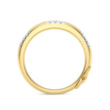 Photo of Jose 1/10 ct tw. Lab Grown Diamond Ladies Band 10K Yellow Gold [BT1966YL]