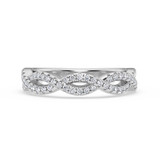 Photo of Luis 1/4 ct tw. Lab Grown Diamond Ladies Band 14K White Gold [BT1967WL]