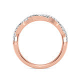 Photo of Luis 1/4 ct tw. Lab Grown Diamond Ladies Band 10K Rose Gold [BT1967RL]