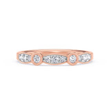 Photo of Angel 1/4 ct tw. Lab Grown Diamond Ladies Band 14K Rose Gold [BT1965RL]