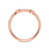 Photo of Angel 1/4 ct tw. Lab Grown Diamond Ladies Band 14K Rose Gold [BT1965RL]