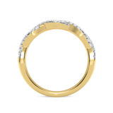 Photo of Luis 1/4 ct tw. Lab Grown Diamond Ladies Band 10K Yellow Gold [BT1967YL]