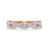 Photo of Luis 1/4 ct tw. Lab Grown Diamond Ladies Band 14K Rose Gold [BT1967RL]