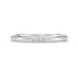 Photo of Jose 1/10 ct tw. Lab Grown Diamond Ladies Band 14K White Gold [BT1966WL]