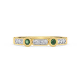 Photo of Juan 1/7 ct tw. Lab Grown Diamond Ladies Band 10K Yellow Gold [BT1968YL]