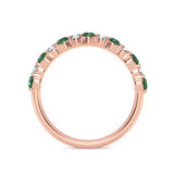 Photo of Sara 1/5 ct tw. Lab Grown Diamond Ladies Band 10K Rose Gold [BT1971RL]