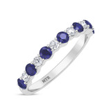 Photo of Maria 1/5 ct tw. Lab Grown Diamond Ladies Band 10K White Gold [BT1972WL]