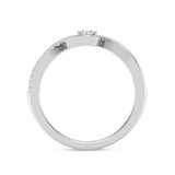 Photo of Santos 1/10 ct tw. Lab Grown Diamond Ring 14K White Gold [FR1980W]