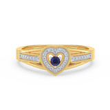 Photo of Malena 1/7 ct tw. Lab Grown Diamond Ring 14K Yellow Gold [FR1988Y]