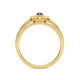 Photo of Malena 1/7 ct tw. Lab Grown Diamond Ring 10K Yellow Gold [FR1988Y]