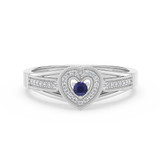 Photo of Malena 1/7 ct tw. Lab Grown Diamond Ring 14K White Gold [FR1988W]