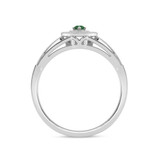 Photo of Lareina 1/7 ct tw. Lab Grown Diamond Ring 14K White Gold [FR1989W]