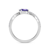 Photo of Mohan 1 1/5 ct tw. Lab Grown Diamond Ring 14K White Gold [FR1997W]