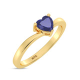 Photo of Silvia 2/3 ct tw. Lab Grown Diamond Ring 10K Yellow Gold [FR2007Y]