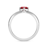 Photo of Yolanda 2/3 ct tw. Lab Grown Diamond Ring 14K White Gold [FR2008W]