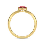 Photo of Yolanda 2/3 ct tw. Lab Grown Diamond Ring 14K Yellow Gold [FR2008Y]