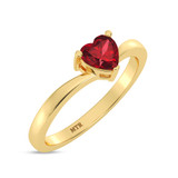 Photo of Yolanda 2/3 ct tw. Lab Grown Diamond Ring 10K Yellow Gold [FR2008Y]