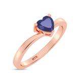 Photo of Silvia 2/3 ct tw. Lab Grown Diamond Ring 10K Rose Gold [FR2007R]