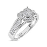 Photo of Candela 1/5 ct tw. Lab Grown Diamond Ring 10K White Gold [FR1986W]