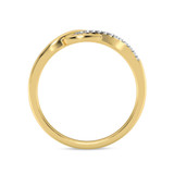 Photo of Ainara 1/20 ct tw. Lab Grown Diamond Ring 10K Yellow Gold [FR1983Y]