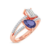 Photo of Mireya 1 5/8 ct tw. Lab Grown Diamond Ring 10K Rose Gold [FR1991R]