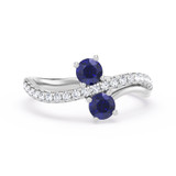 Photo of Rico 1 ct tw. Lab Grown Diamond Ring 10K White Gold [FR1994W]