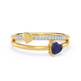 Photo of Lucia 3/8 ct tw. Lab Grown Diamond Ring 10K Yellow Gold [FR2004Y]