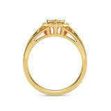 Photo of Candela 1/5 ct tw. Lab Grown Diamond Ring 10K Yellow Gold [FR1986Y]