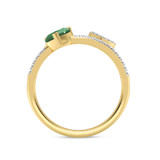 Photo of Glory 2/3 ct tw. Lab Grown Diamond Ring 14K Yellow Gold [FR2000Y]