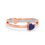 Photo of Lucia 3/8 ct tw. Lab Grown Diamond Ring 14K Rose Gold [FR2004R]