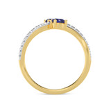 Photo of Rico 1 ct tw. Lab Grown Diamond Ring 10K Yellow Gold [FR1994Y]