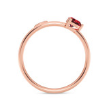Photo of Luisa 3/8 ct tw. Lab Grown Diamond Ring 10K Rose Gold [FR2005R]