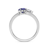 Photo of Mireya 1 5/8 ct tw. Lab Grown Diamond Ring 14K White Gold [FR1991W]